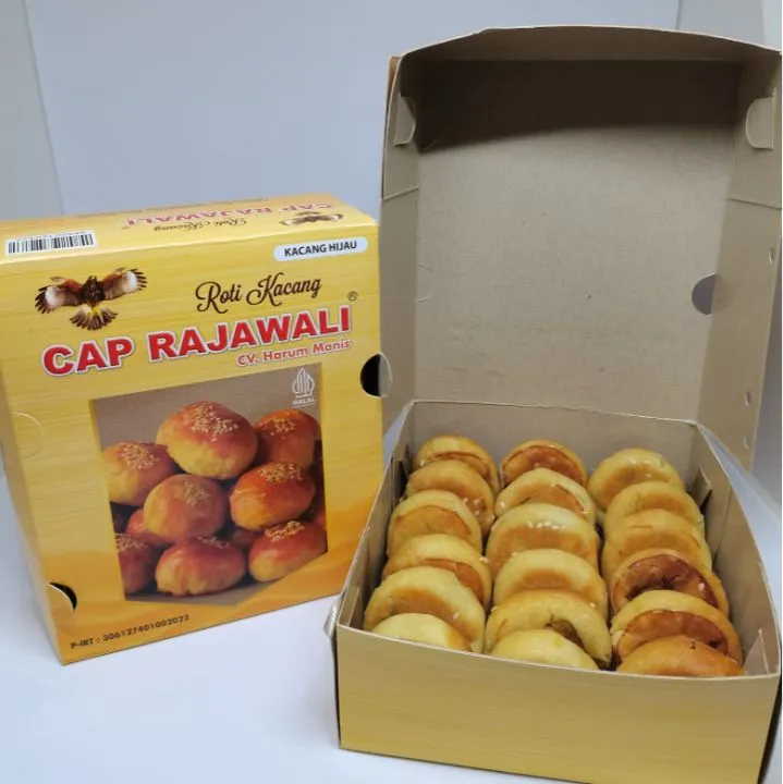 Roti Kacang cap Rajawali 15Pcs